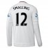 Manchester United LS Away 2015-16 SMALLING #12 Soccer Jersey