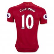 Liverpool Home 2016-17 COUTINHO 10 Soccer Jersey Shirt