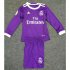 Kids Real Madrid LS Away 2016/17 Soccer Kits(Shirt+Shorts)