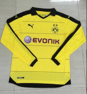Dortmund 2015-16 Home LS Soccer Jersey