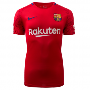 Barcelona Goalkeeper 2017/18 Red Soccer Jersey Shirt