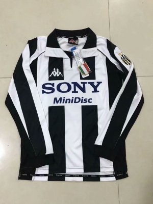 1997-98 JUVENTUS RETRO HOME WHITE LONG SLEEVE SOCCER SHIRT