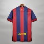 Barcelona FC Retro Soccer Jersey 2014-15 Blue&Red Football Shirt