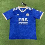 Leicester City 21-22 Home Blue Soccer Jersey Football Shirt