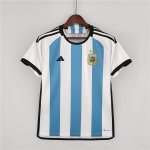 Argentina World Cup 2022 Home White Soccer Jersey Football Shirt