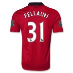 13-14 Manchester United #31 FELLAINI Home Jersey Shirt