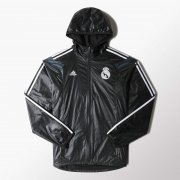 Real Madrid 2014/15 3rd Anthem Track Top Jacket Windbreaker Black