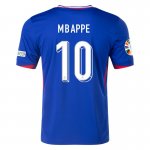 UEFA Euro 2024 France Home Football Shirt Soccer Jersey MBAPPE #10