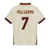 AS Roma 20-21 Away White #8 PEROTTI Soccer Shirt Jersey