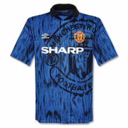 92-93 MANCHESTER UNITED AWAY RETRO SOCCER JERSEY SHIRT