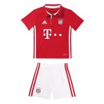Kids Bayern Munich 2016-17 Home Soccer Kits(Shirt+Shorts)
