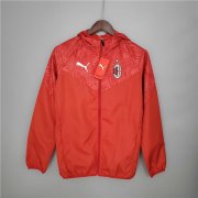AC Milan 21-22 Red Jacket Windbreaker