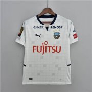 Kawasaki Frontale 22/23 Away White Soccer Jersey Football Shirt