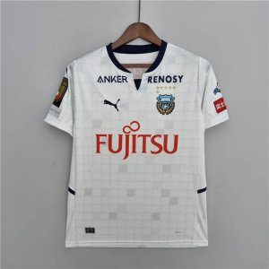 Kawasaki Frontale 22/23 Away White Soccer Jersey Football Shirt