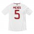 13-14 AC Milan #5 Mexes Away White Soccer Shirt