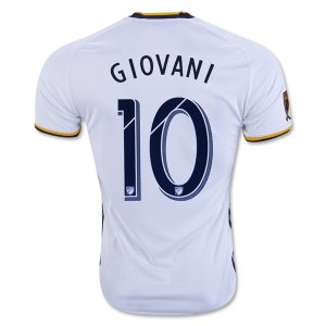 LA Galaxy Home 2016 GIONAVI #10 Soccer Jersey