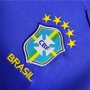 Kids Brazil World Cup 2022 Away Soccer Kit (Shirt+Shorts)