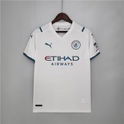 Manchester City 21-22 Away White Soccer Jersey Football Shirt