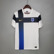 Finland Euro 2020 Home White Football Shirt Soccer Jersey