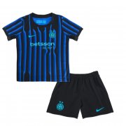 KIDS INTER MILAN 25/26 HOME KIT(Shirt+Shorts)