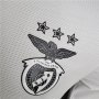 Benfica 21-22 Away Kit White Soccer Jersey Football Shirt (Player Version)