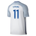 England Home 2016 STERLING #11 Soccer Jersey