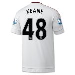 Manchester United Away 2015-16 KEANE #48 Soccer Jersey