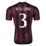 AC Milan 2015-16 MALDINI #3 Home Soccer Jersey