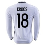 Germany LS Home 2016 KROOS #18 Soccer Jersey
