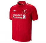 Liverpool Red 6 Times Collection Soccer Jersey Shirt