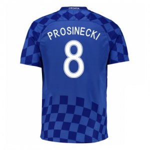 Croatia Away 2016 Prosinecki 8 Soccer Jersey Shirt