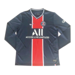 PSG 20-21 Home Navy Long Sleeve Soccer Jersey Shirt