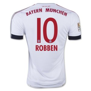 Bayern Munich Away 2015-16 ROBBEN #10 Soccer Jersey