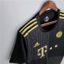 Bayern Munich Football Shirt 21-22 Away Black Soccer Jersey