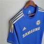 12/13 CHELSEA RETRO HOME BLUE SOCCER SHIRT JERSEY