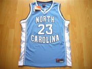 North Carolina Michael Jordan #23 Light Blue Jersey