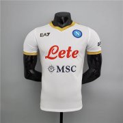 Napoli 21-22 Third White Soccer Jersey Football Shirt (Player Version)