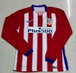 Atletico Madrid 2015-16 Home LS Soccer Jersey
