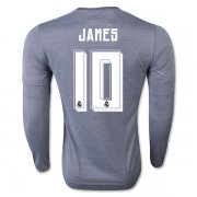 Real Madrid LS Away 2015-16 JAMES #10 Soccer Jersey