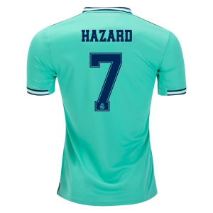 Eden Hazard Real Madrid Green 2019-20 Soccer Jersey Shirt