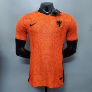 Netherlands Soccer Shirt 2020-21 Home Football Shirt Jersey( Player Version )