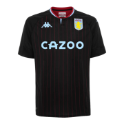 Aston Villa 20-21 Away Black Soccer Jersey Shirt
