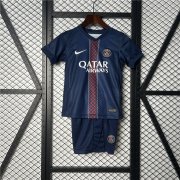 Kids PSG 25/26 Home Soccer Football Kit (Shirt+Shorts)
