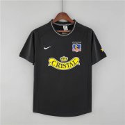 Colo-Colo Retro Soccer Jersey 00/01 Black Away Football Shirt