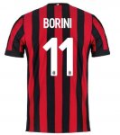 AC Milan Home 2017/18 Borini #11 Soccer Jersey Shirt