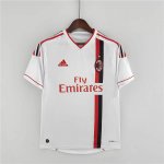 11-12 AC Milan White Retro Football Shirt Soccer Jersey
