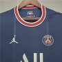 Paris Saint Germain 21-22 Home Navy PSG Messi #30 Soccer Jersey Football Shirt