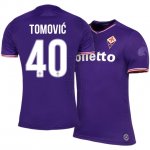 Fiorentina Home 2017/18 #40 Nenad Tomovic Soccer Jersey Shirt