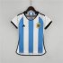 Women's Argentina World Cup 2022 Home Blue Soccer Jersey Football Shirt