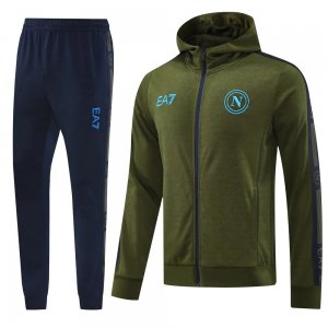 24/25 Napoli Green Hoodie suit